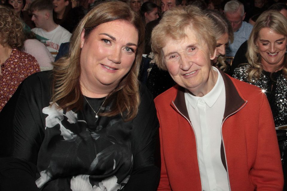 Supporters of Duffry Rovers GAA & Camogie Club presents 'Strictly Come Dancing' in the Riverside Park Hotel, Enniscorthy.Aduiette and Margaret Doyle. Photo: Pat O'Connor